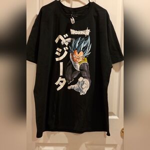 Dragonball Z's Black Graphic T-Shirt 3x